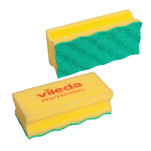 VILEDA Gąbka PUR Active żółta 7 x 15 x 4,5 cm.png