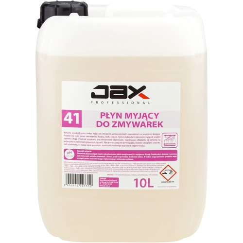 JAX Professional 41 10L płyn myjący do zmywarek gastronomicznych